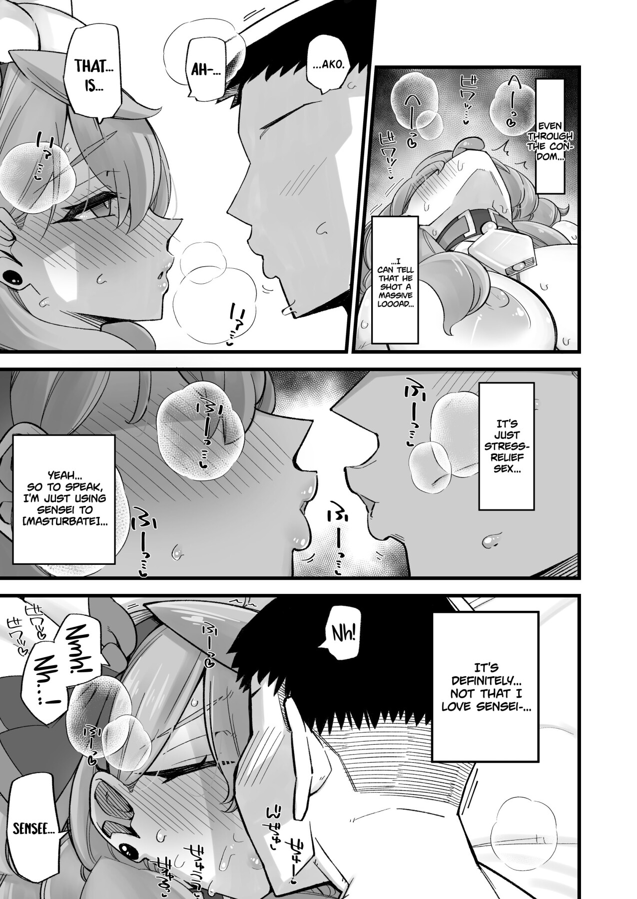 Hentai Manga Comic-Ako's Stress Relieving Sex-Read-16